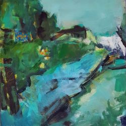 flusslandschaft 30x30 2021 lw