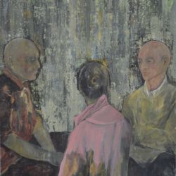 auf unbestimmte zeit ii  2022   acryl auf leinwand  120 x 80 cm