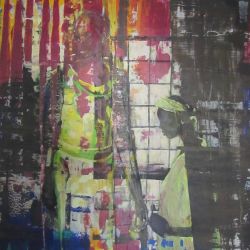 auf unbestimmte zeit iii  2021   acryl auf leinwand  120 x120 cm